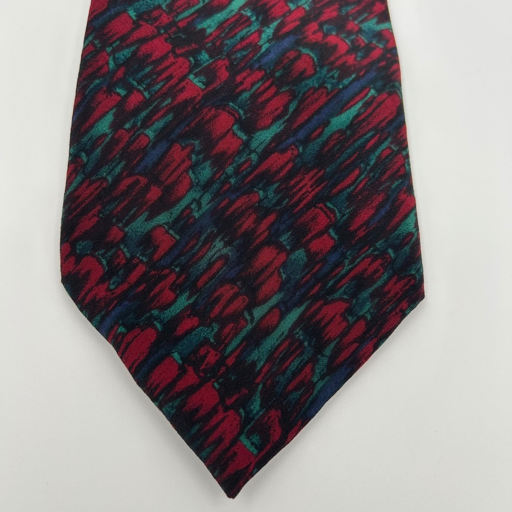 Molecular Expressions Tie Cocktail Collection Mens OS Red Silk Science Vintage